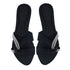 Elagant Black Silver Flat For Womens Renewalk 2383